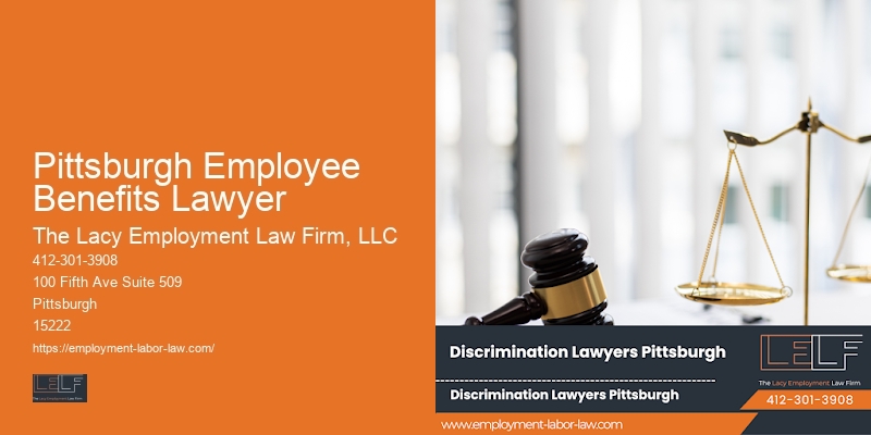Workplace misconduct lawyer Pittsburgh Employee Benefits Lawyer