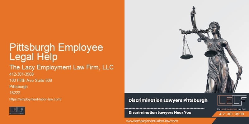 Pennsylvania employment law Pittsburgh Employee Legal Help