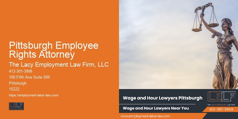 Legal Counsel for Employee Severance Packages in Pittsburgh Employee Rights Attorney