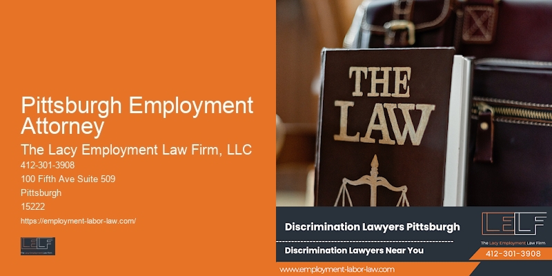 Workplace harassment legal help Pittsburgh Employment Attorney