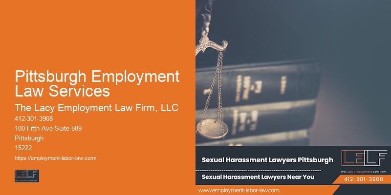 Pittsburgh Employment Law Services Wage and Hour Disputes Lawyer