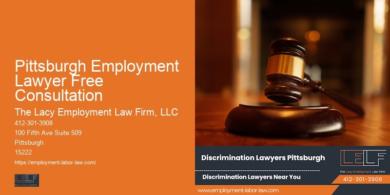 Pittsburgh Employment Lawyer Free Consultation sexual harassment lawyer near me
