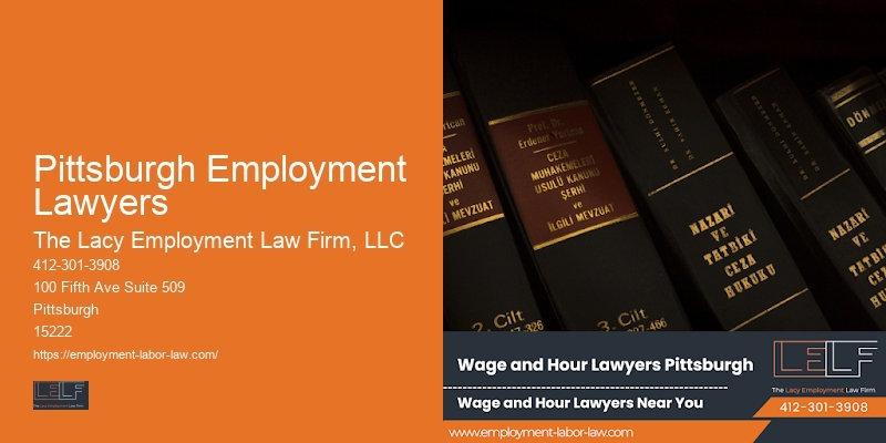 Workplace retaliation lawyer Pittsburgh Employment Lawyers