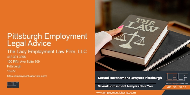 Pittsburgh Employment Legal Advice workplace equity attorney