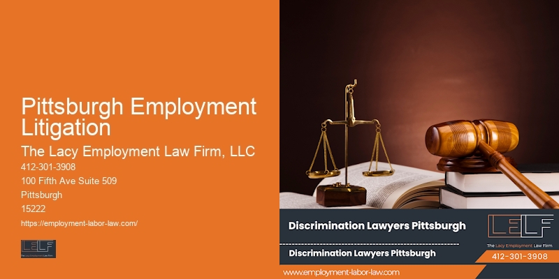 Pittsburgh Employment Litigation wrongful termination defense lawyer