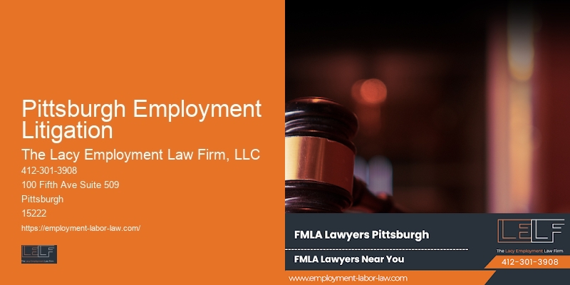 Employment law firm Pittsburgh Employment Litigation