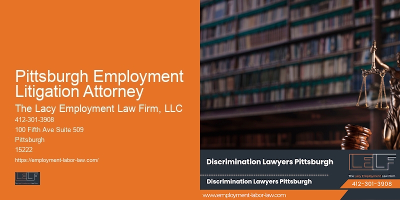 Pittsburgh Employment Litigation Attorney Lawyer for Workplace Harassment Cases