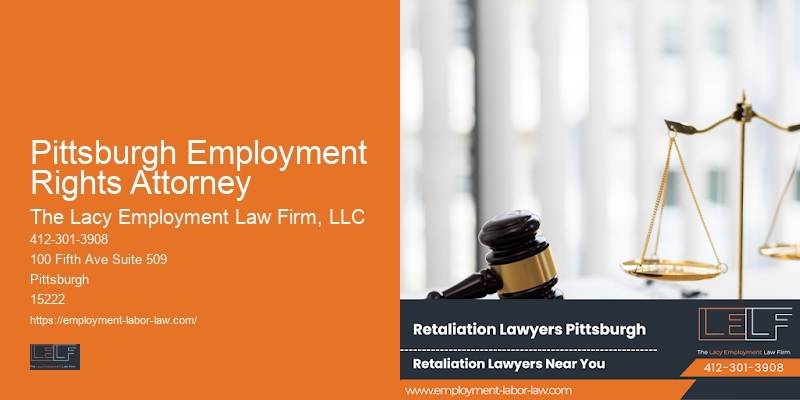 Employee rights law firm near me Pittsburgh Employment Rights Attorney