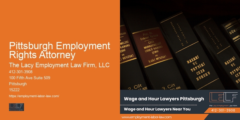 Pittsburgh Employment Rights Attorney workplace rights attorney