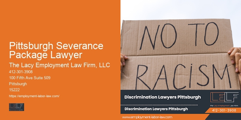 Pittsburgh Severance Package Lawyer workplace defamation attorney