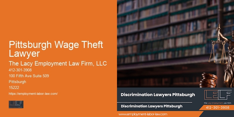 Mediation Services for Employment Law in Pittsburgh Wage Theft Lawyer