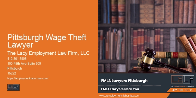 Pittsburgh Wage Theft Lawyer Employee Rights Law Firm