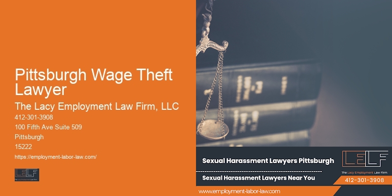 Employment arbitration specialist Pittsburgh Wage Theft Lawyer