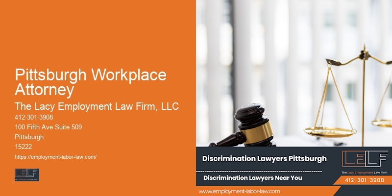 Legal Solutions for Employment Law Issues in Pittsburgh Workplace Attorney