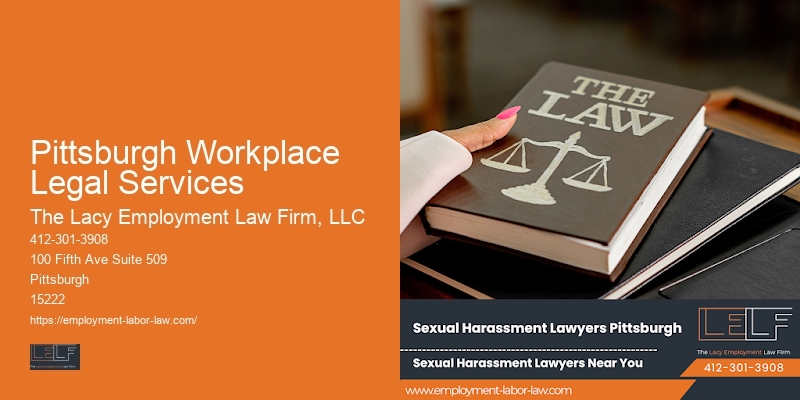 Pittsburgh Workplace Legal Services Employment Legal Advice