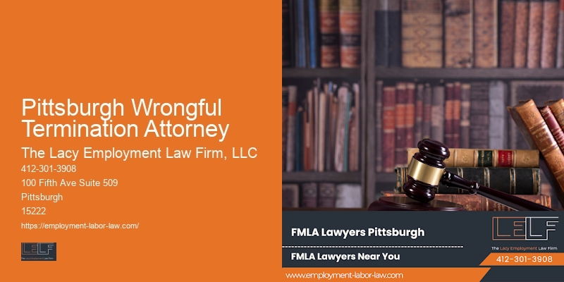 Lawyer for Employee Dispute Mediation in Pittsburgh Wrongful Termination Attorney