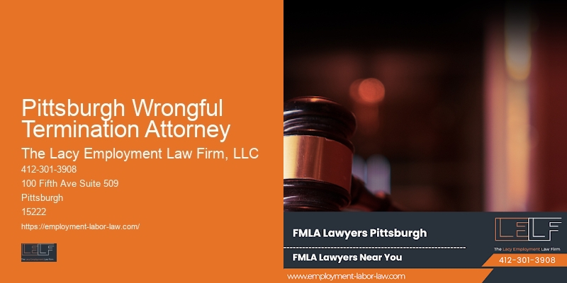 Pittsburgh Wrongful Termination Attorney workplace accommodation lawyer