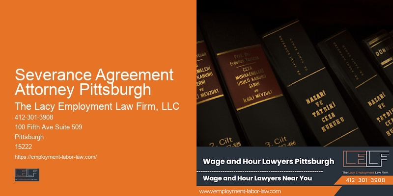 Severance Agreement Attorney Pittsburgh non-compete agreement attorney
