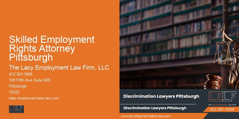 Skilled Employment Rights Attorney Pittsburgh employment law mediation services
