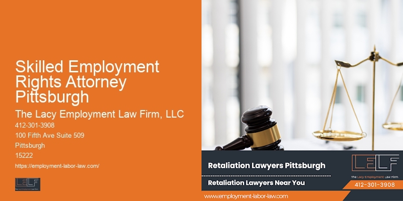 Skilled Employment Rights Attorney Pittsburgh employment law group