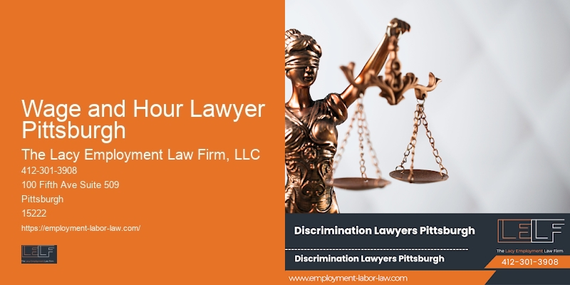 Wage and Hour Lawyer Pittsburgh employment law specialist attorney