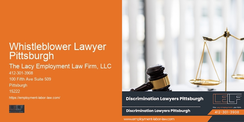 Whistleblower Lawyer Pittsburgh Employee Advocacy Lawyers