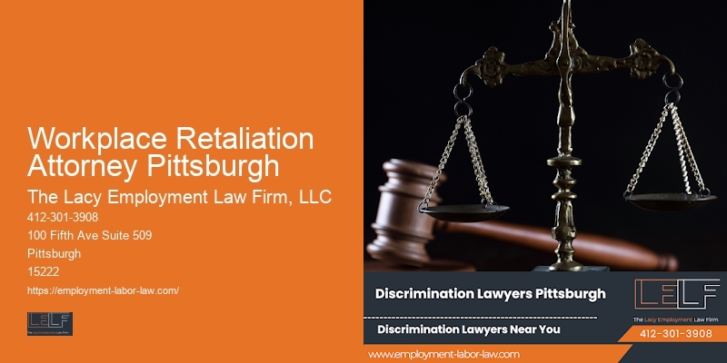 Lawyer for Workplace Accommodation Disputes in Workplace Retaliation Attorney Pittsburgh
