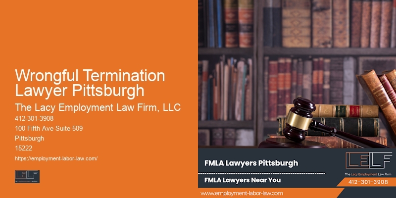 Civil rights violation attorney Wrongful Termination Lawyer Pittsburgh