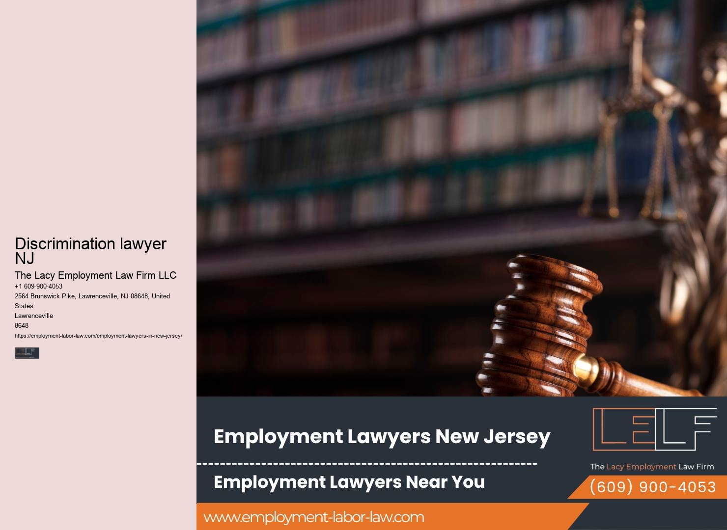 NJ employment law support