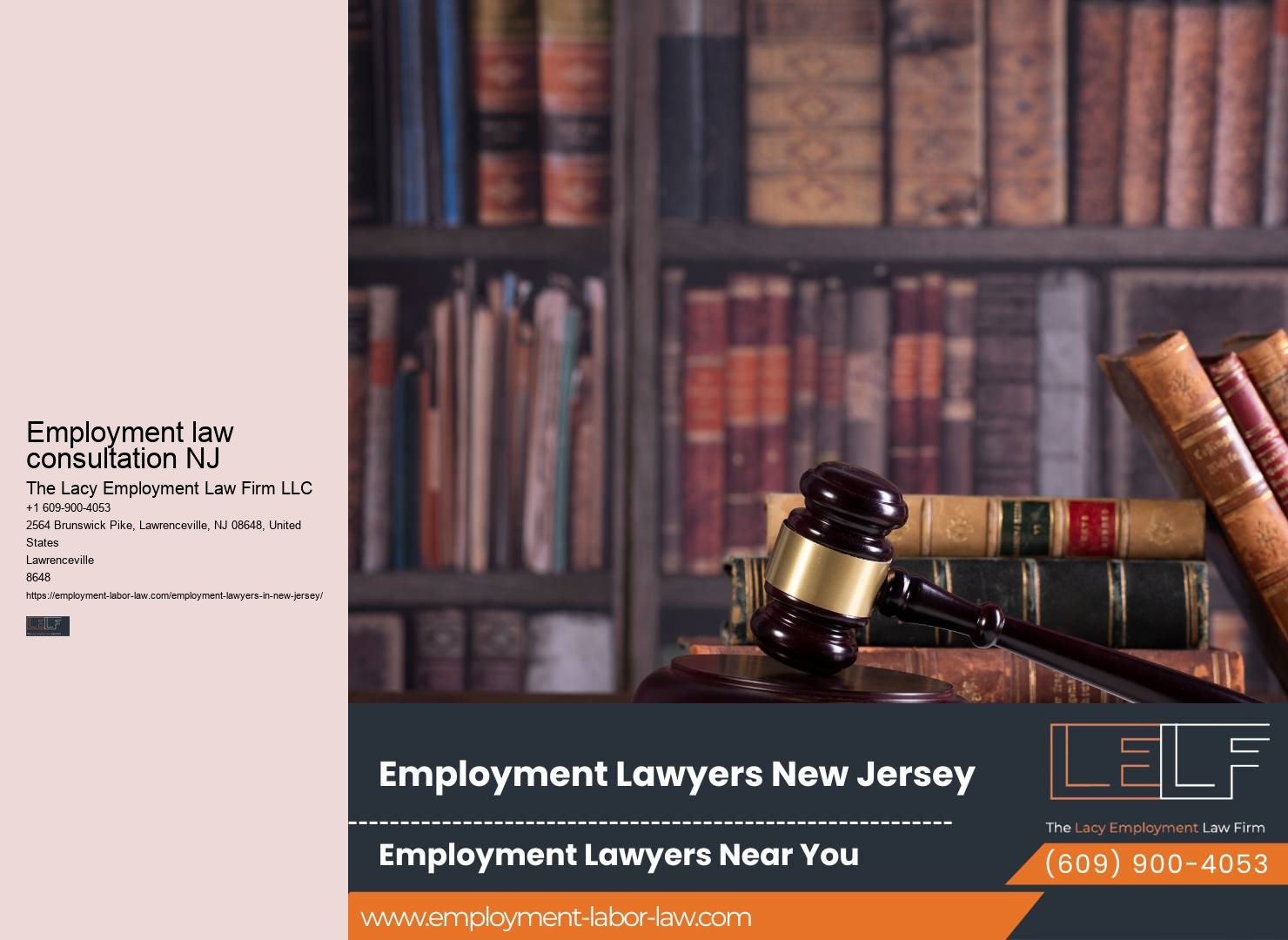 Employment Law Firms in NJ