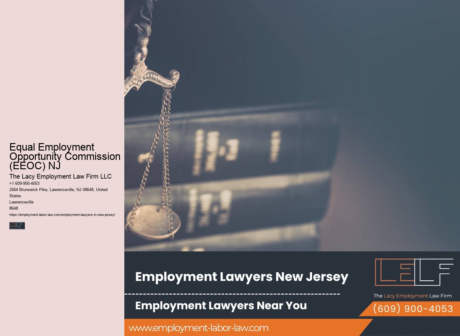 Employment discrimination lawyer NJ