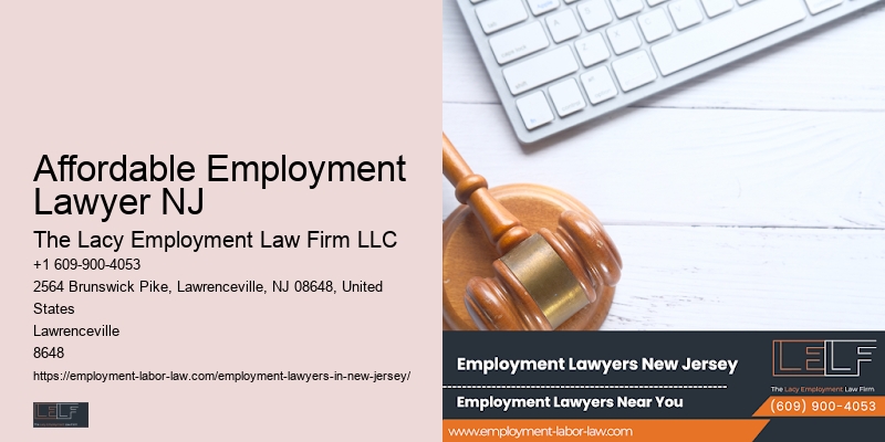 Affordable Employment Lawyer NJ Employee Justice Lawyer