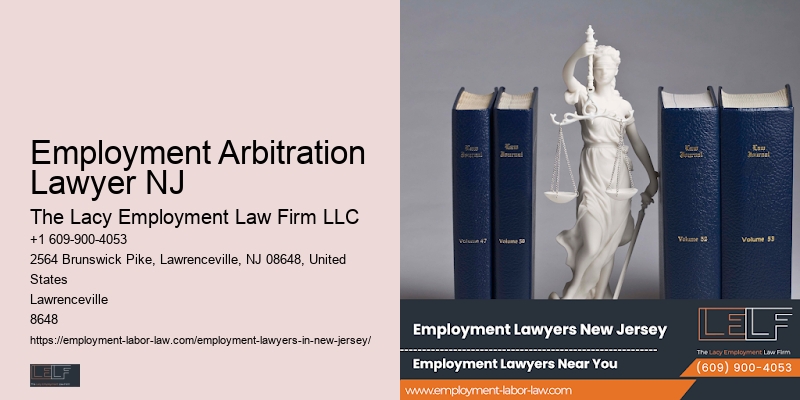 Employment Arbitration Lawyer NJ
