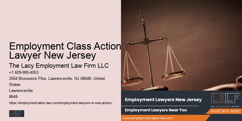 Experienced Employment Lawyer In Employment Class Action Lawyer New Jersey