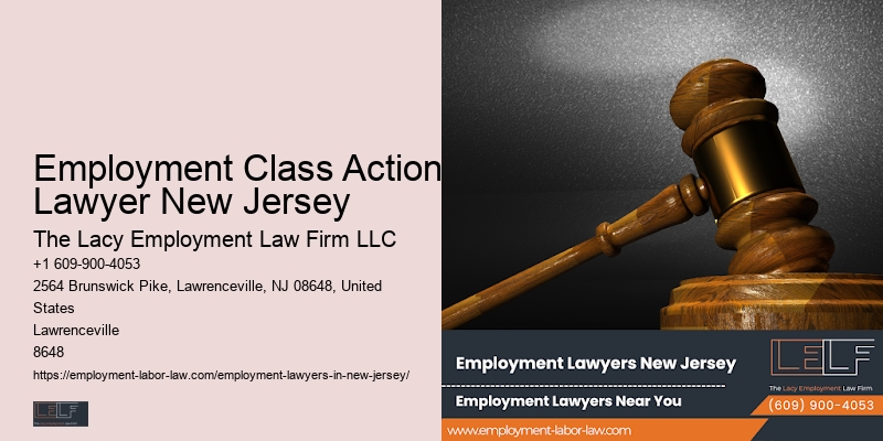 NJ Wrongful Termination Claim Lawyer