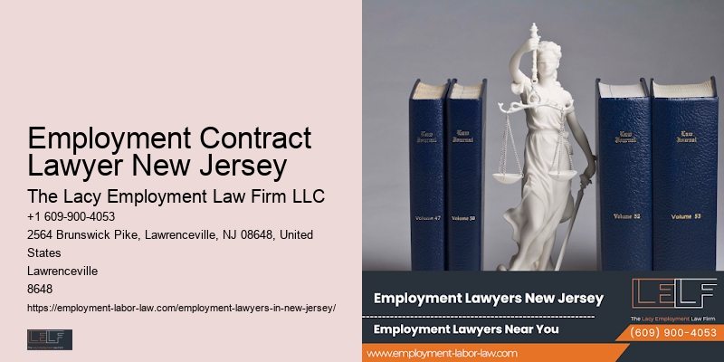 Employment Contract Lawyer New Jersey