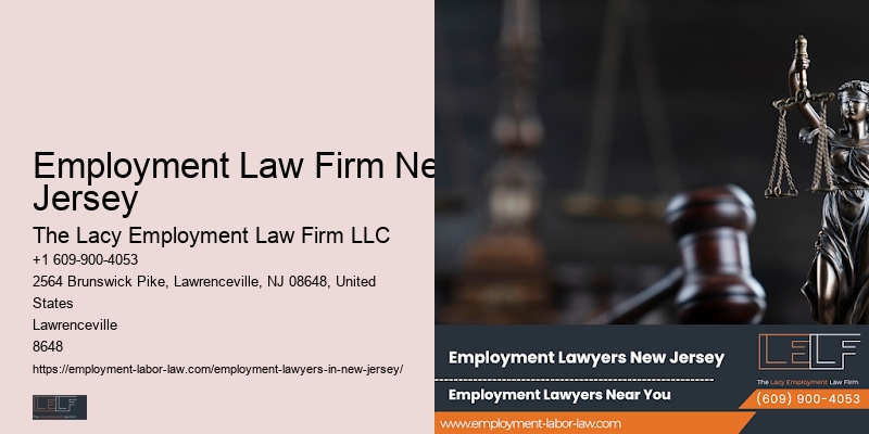 Employment Law Firm New Jersey