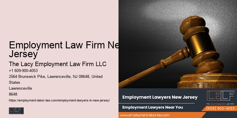 NJ Employment Law Representation Services
