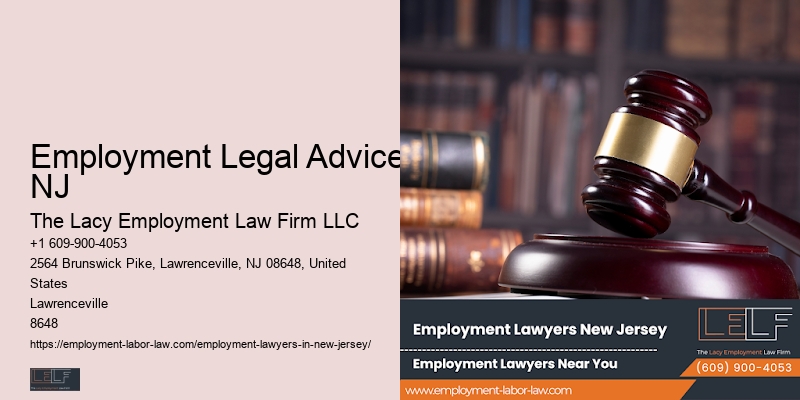 NJ Workplace Legal Representation