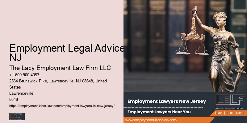 Employment Legal Advice NJ Wrongful Termination Claims