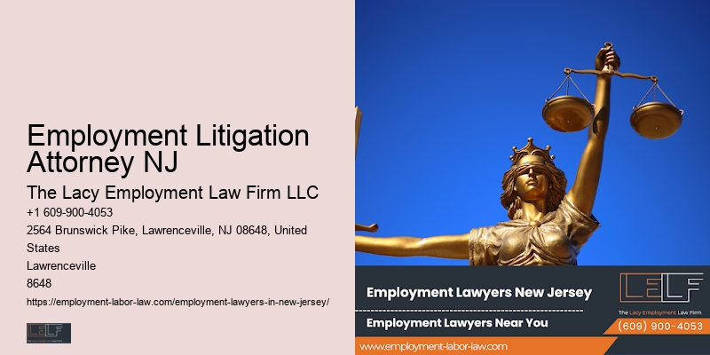 Employment Litigation Attorney NJ Employment Law Services
