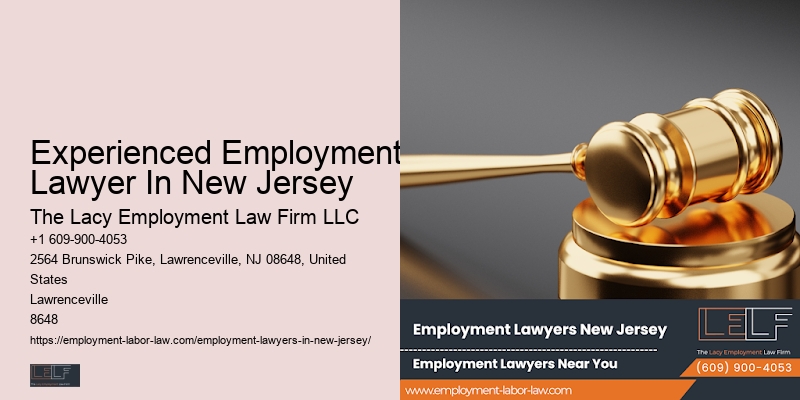 NJ Employment Lawyer Consultation Services