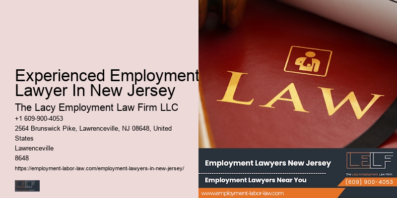 Experienced Employment Lawyer In New Jersey Employment Rights Advisor
