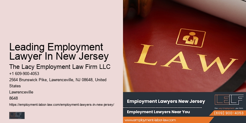 Leading Employment Lawyer In New Jersey Wrongful Discharge Lawyer