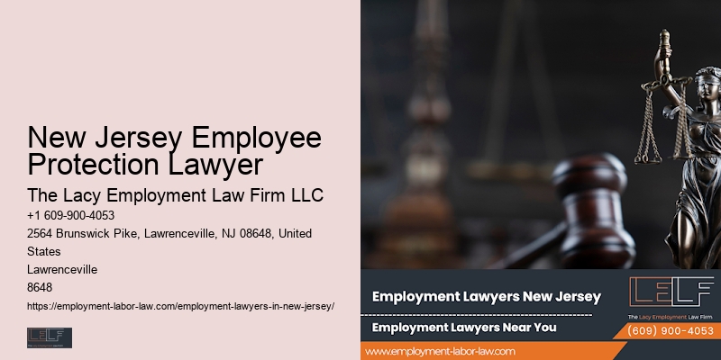 New Jersey Employee Protection Lawyer