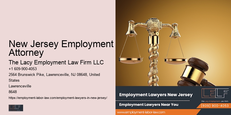 Employment Issues Lawyer New Jersey Employment Attorney