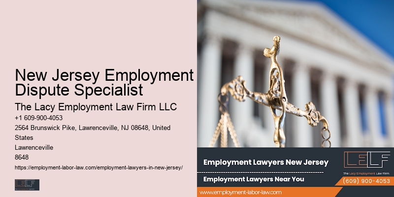 Employment Attorney New Jersey Employment Dispute Specialist Area
