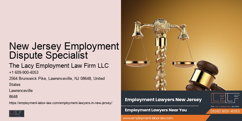 NJ Wrongful Termination Legal Advice