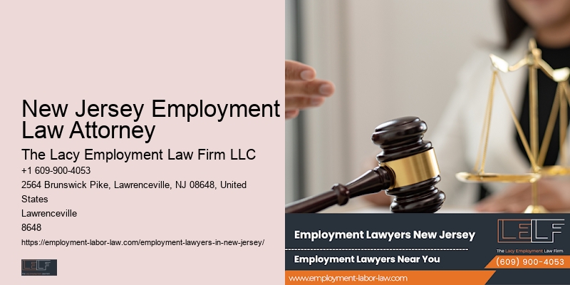 New Jersey Employment Law Attorney Workplace Lawyer