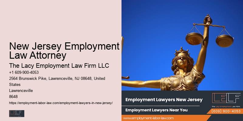 New Jersey Employment Law Attorney Workplace Legal Services